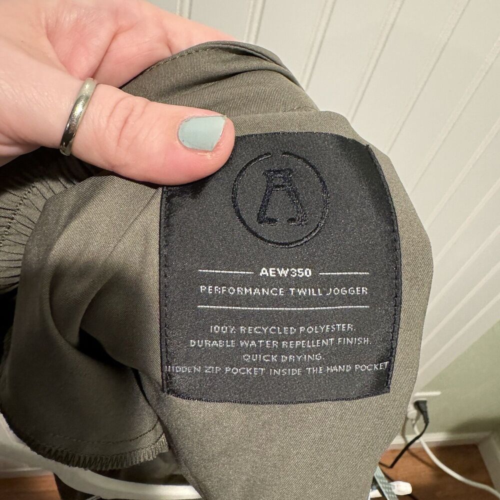 Alchemy Equipment Performance Twill Jogger Olive Size Medium - Picture 7 of 7